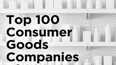 top 100 consumer goods companies 2021