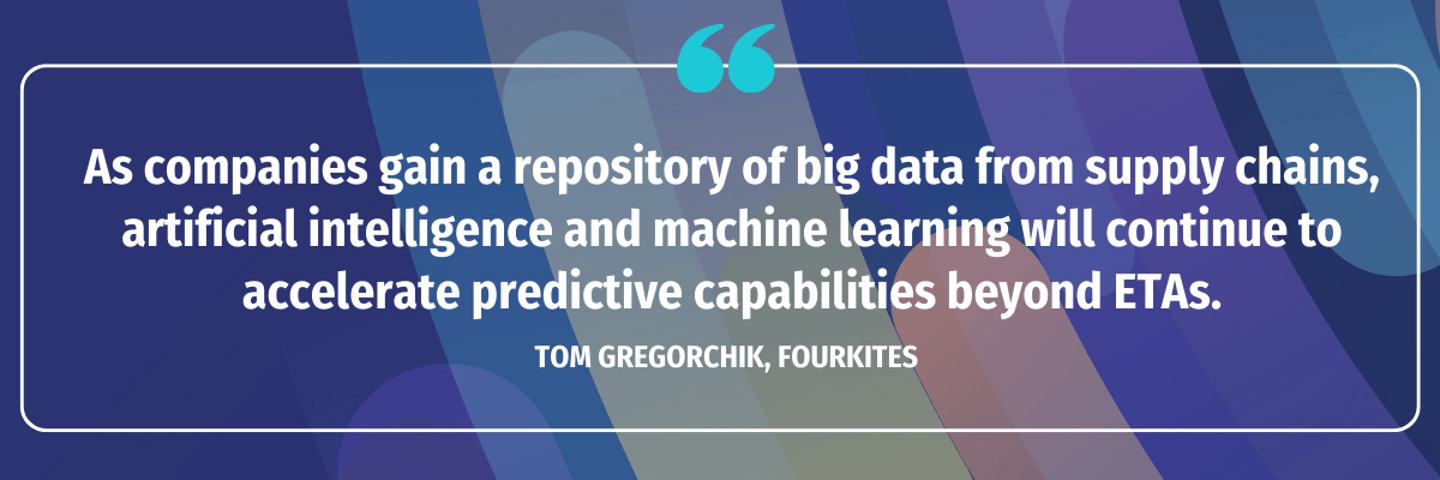 Supply Chain Technology Trends TOM GREGORCHIK, FOURKITES 22